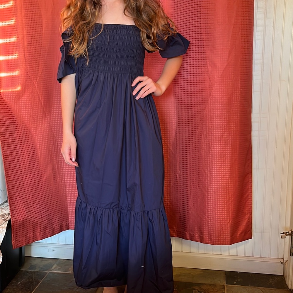 Excellent condition O.P.T navy blue dress size M